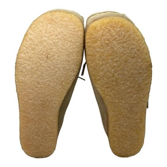 PB10 Clarks Original Suede Wallabee Natural Crepe Soles Women's 6M - Picture 6 of 8